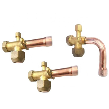 Brass Service Valve for Air Conditioner and Refrigerator Charging