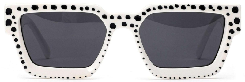 Belieye Prescription Rectangle Acetate Sunglasses