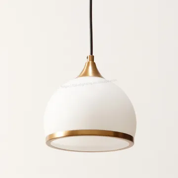 UL Listed Modern LED Pendant Lighting - Bedside, Dining Room, Kitchen Island Decorative Iron Glass Lights