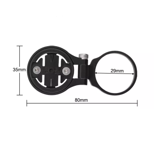 એલ્યુમિનિયમ એલોય સાયકલ કમ્પ્યુટર ધારક સાયકલ સ્ટોપવોચ માઉન્ટ કોડ ટેબલ સોકેટ