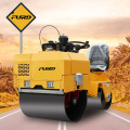 Superior quality 700kg ride-on double drum vibratory roller