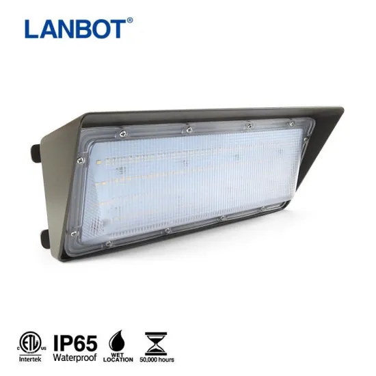 40W, 60W, 100W LED Wall Pack Flood Light: IP65 Waterproof Outdoor Wall Lamp for AC100-277V