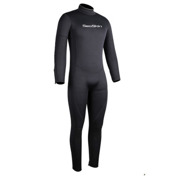 Lautan freediving kembali ritsleting one piece neoprene wetsuits