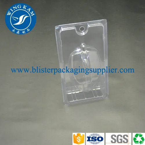 Plastic Mouse Clear Clamshell Packaging