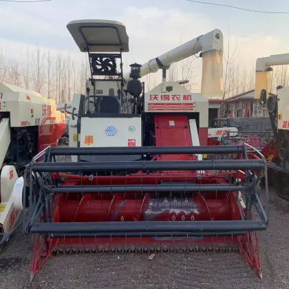 112HP WORLD Rice Combine Harvester Agricultural Machinery