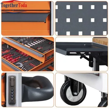 Tool Chests Cabinets 5-drawer Rolling Storage Cabinet