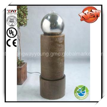 29 Inches Fiberglass Floor Fountain for Garden & Home
