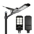 Lampione stradale a led solare in alluminio pressofuso 100w 300w