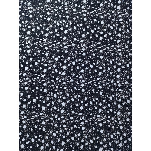 Dots Design Rayon Voile 60S tryckt vävt tyg