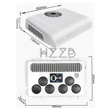 Hot Sell 12V Truck Sleeper Air Conditioner - Rear Mounted Split Truck Parking AC