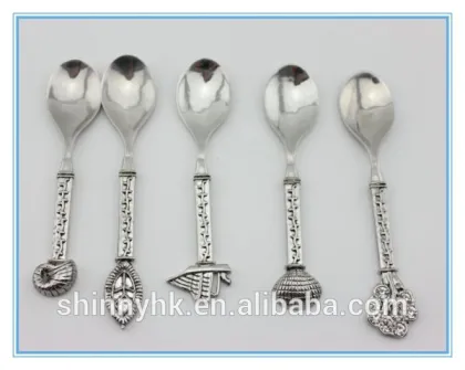 Whosale silver stainless steel spoon SCB005