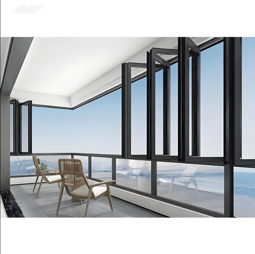 Aluminum Bi-Folding Windows
