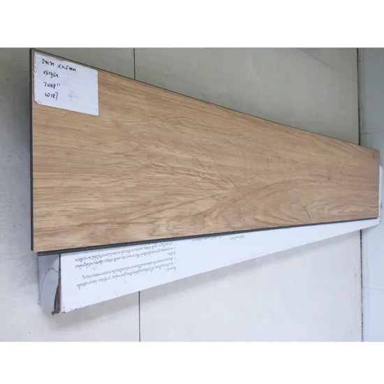 best choice Wood Grain plank type no formaldehyde pvc flooring thailand