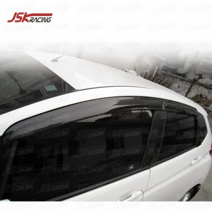Carbon Fiber Window Visor Sunrain for 2008-2009 Honda Fit
