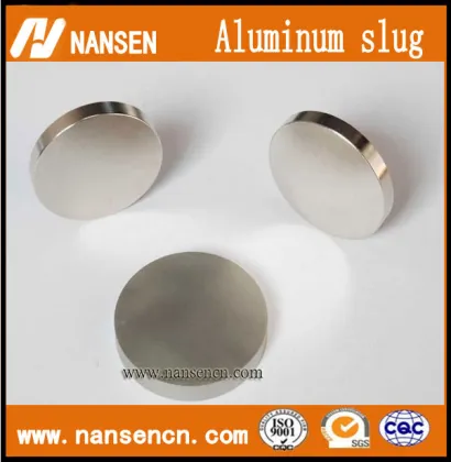 Aluminum slug slugs for cigar&handcream&toothpast tubes