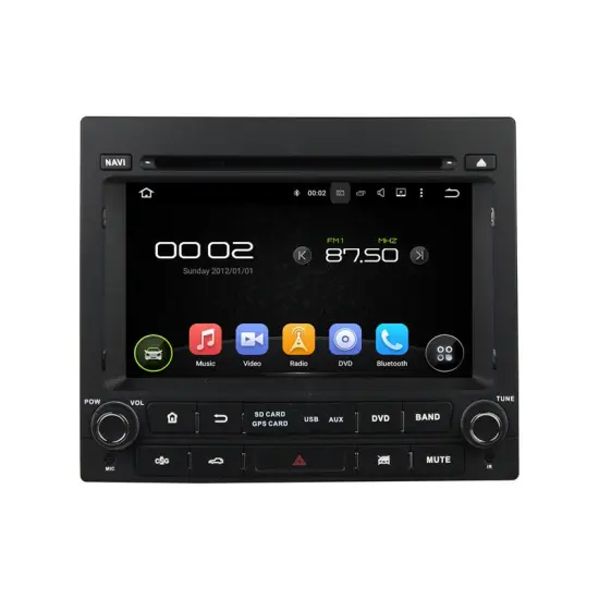 Peugeot 405 car multimedia systems