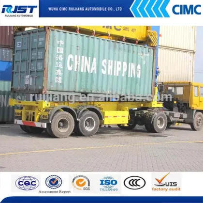 CIMC Flatbed dump semi-trailer