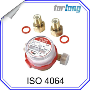 single jet dry type water meter for Russia market