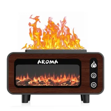Ultrasonic Fire Essential Oil Humidifier