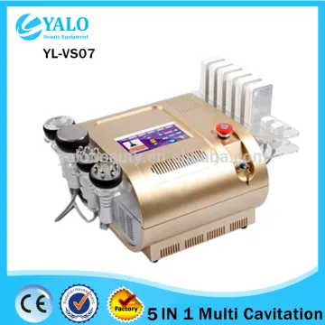 5 in1 Ultrasound Cavitation Vacuum RF Tripolar Multipolar Photon Laser Machine