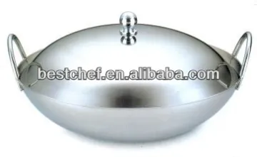 stainless steel Wok dish