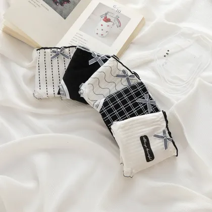 Women's Mid-Waisted Cotton Underwear Multipack