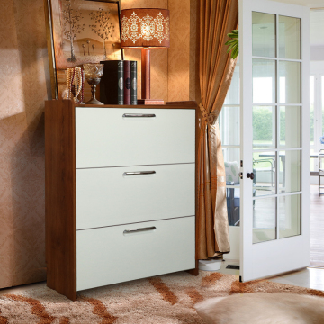 hotel use wooden flap door shoe cabinet