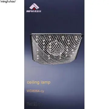 Beautiful antique crystal ceiling lamp