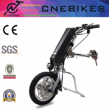 eec certification folding 36V 250w electric wheelchair handcycle with 8.8Ahbattery