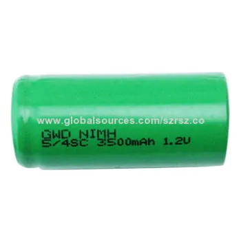 NiMH Cell, 1.2V, 3500mAh Capacity
