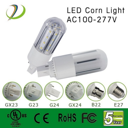Lâmpada industrial industrial G24 LED Corn