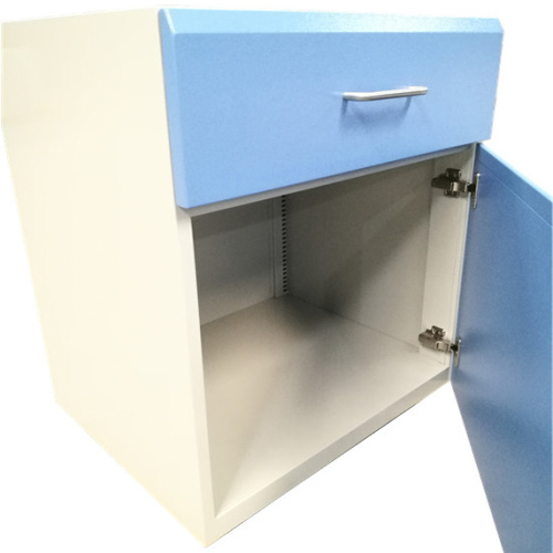 Mobile Metal Hospital Storage Cabinet with Drawer