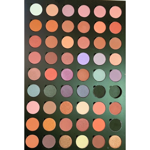 120colors shinny eyeshadow cosmetic OEM