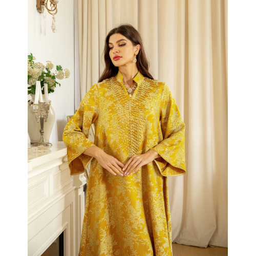 ژاکارد مجلل Jalabiya Abaya ویژه بانوان ماه رمضان