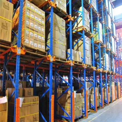 High intensive structure drive in rack with high space utilized