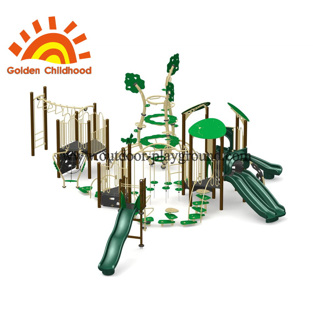 Forest Natural Multiplay Structure
