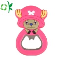 Cute Character Silikon Custom Logo Bottle Opener Magnet