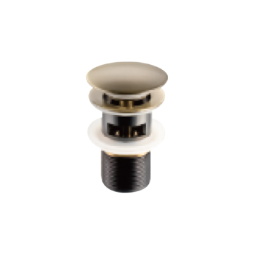 Brass Basin Drain with Overflow for Pop Up Bathroom Sink