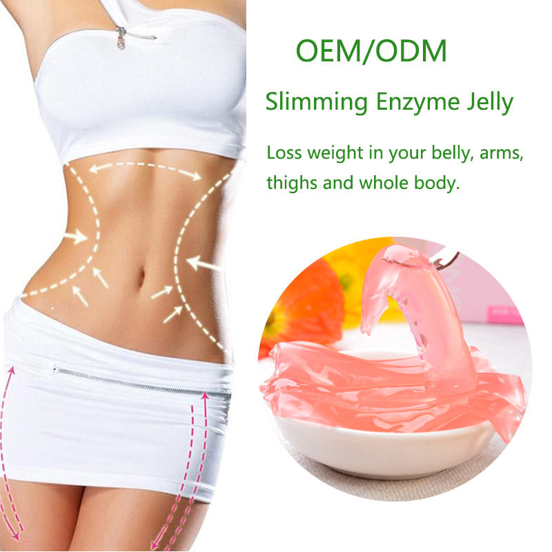 OEM/ODM Natural Vegan Weight Loss Slimming Enzyme Jelly Stick Detox Private label enzyme slimming jelly