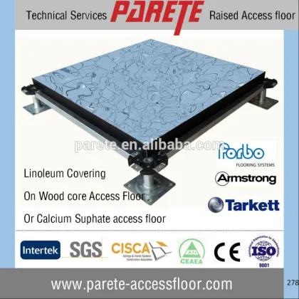 New product anti-static linoleum finish raised floor