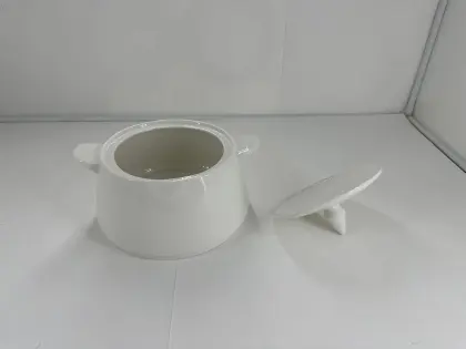 large Ceramic pot with lid