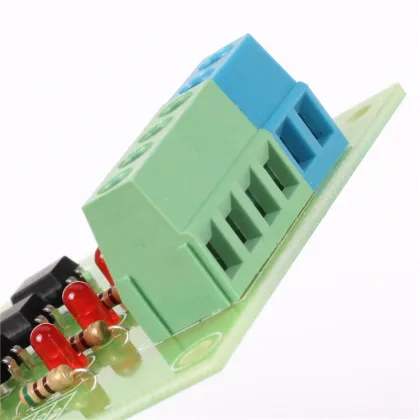 5V to 24V PLC Signal Converter with Optocoupler Isolation