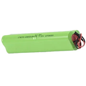 7.2V 2800mAh Nickel Metal Hydride Battery Pack, 17670 Size, 6 Cells/pack