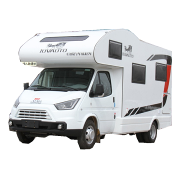Rear Drive Manual 116hp Mini Semi-trailer Motorhome, Family sedan, Recreational Vehicle Off-road Camper Trailer With 2 Beds