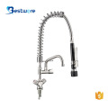 Commercial Stainless Steel Faucet with Sprayer