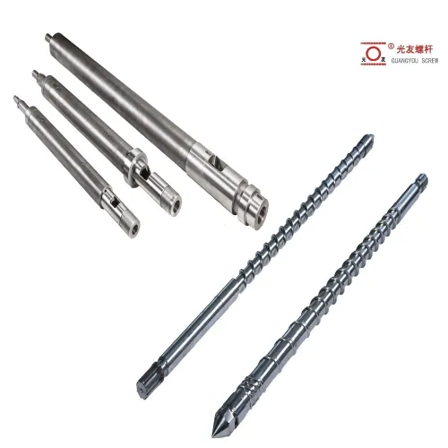 Krauss maffei kmd extruder screw at bariles