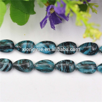 2016 turquoise drop semi precious and precious stones beads