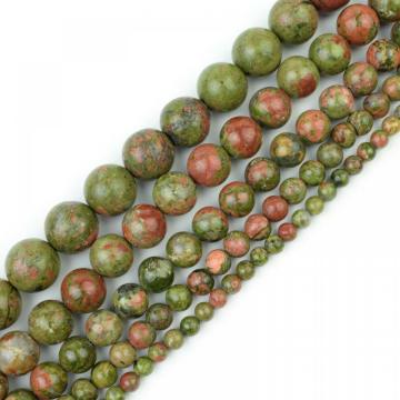 16MM Unakite Chakra Balls for Meditation Home Decoration