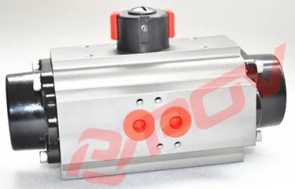 IP67 quarter turn 90 degree rotory air torque pneumatic actuator