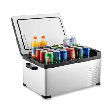 50L 60W 12V/24V Portable Car Fridge Freezer Mini Refrigerator